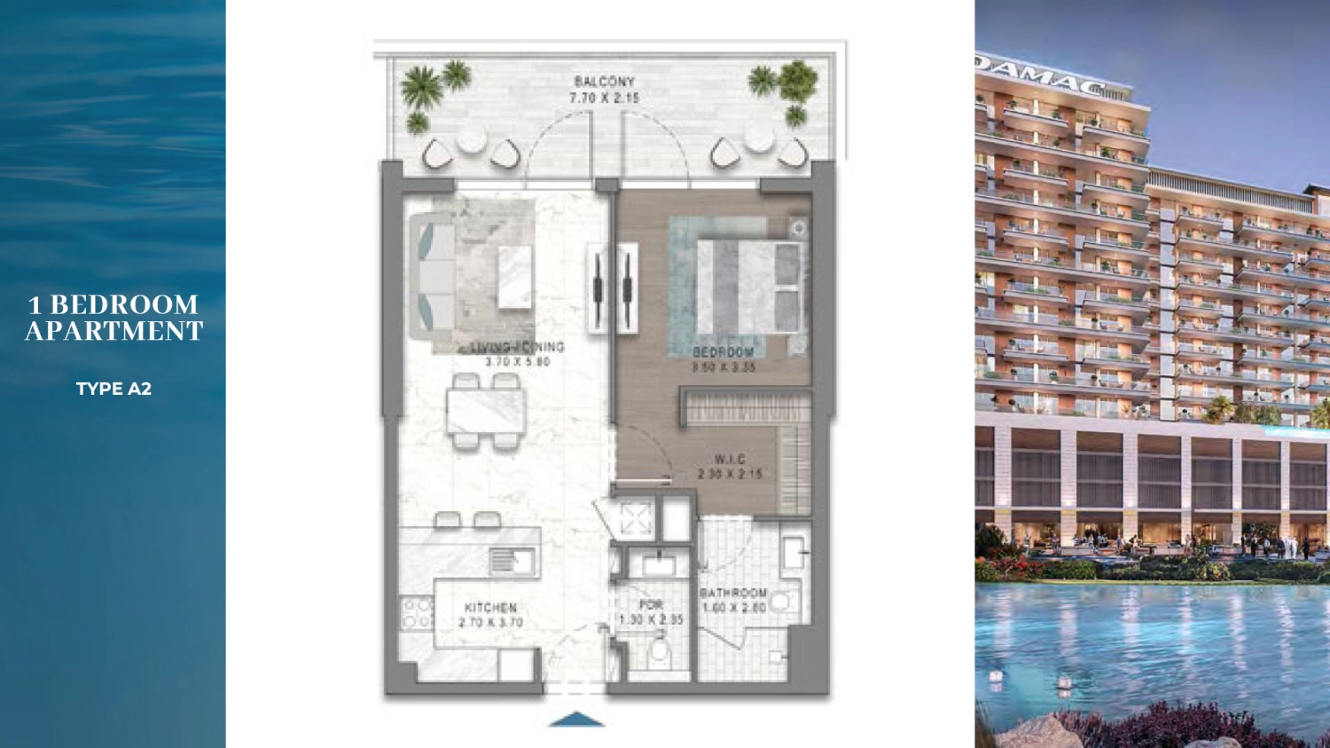 1 BR - Type A